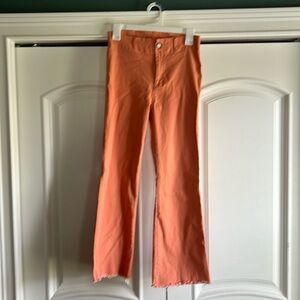 Orange crop jeans
